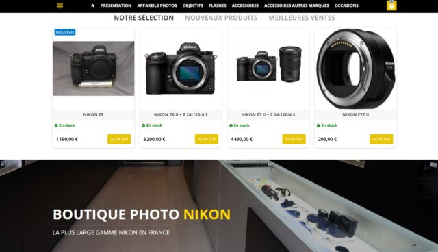 Nikon_le_site_internet-agence_web